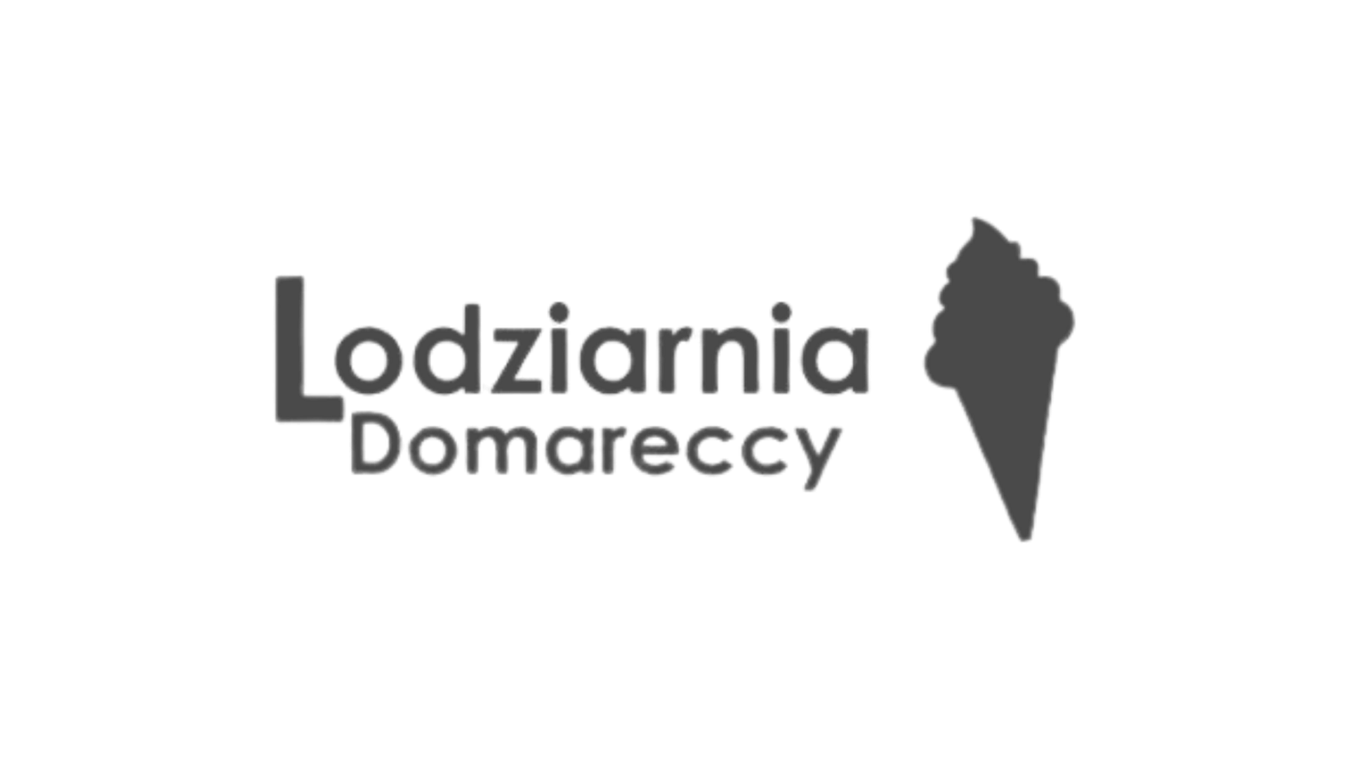 Logo klienta: Lodziarnia Domareccy